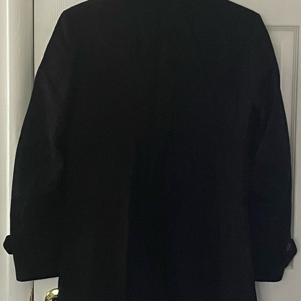 Black Wool Jacket - image 4